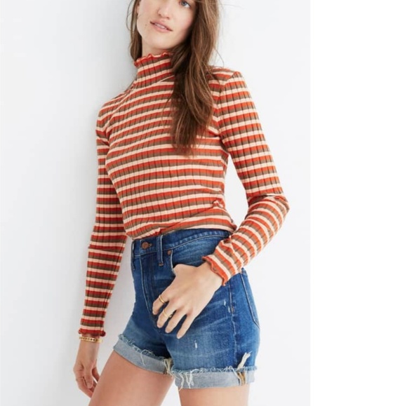 Madewell Pants - Madewell High rise denim shorts